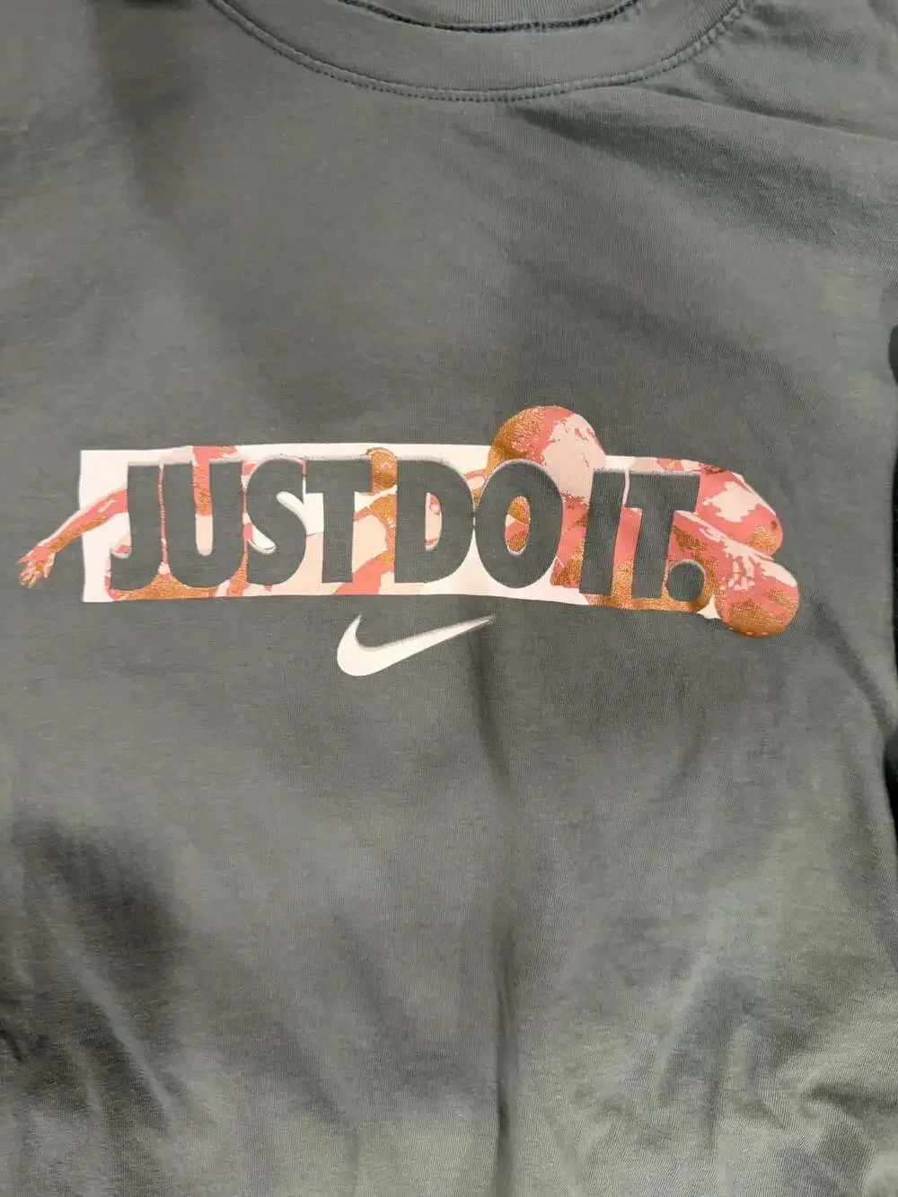 Nike The Nike Tee Just Do It Botanical Fruit Print Green T-Shirt
